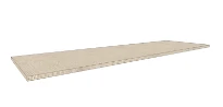 Procasa Klaire top - HPL plan vasque 1500 x 460 x 18 mm - sans découpe - linnen