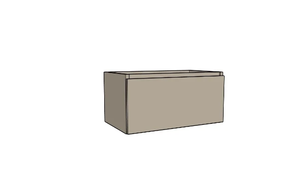 Procasa Klaire 39 - sous meuble lavabo avec 1 tirroir 800 x 435 x 390 mm - soft
