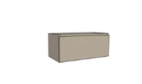 Procasa Klaire 39 - sous meuble lavabo avec 1 tirroir 900 x 435 x 390 mm - soft