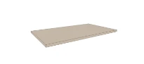 Procasa Klaire top - HPL plan vasque 700 x 460 x 18 mm - sans découpe - soft