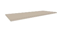 Procasa Klaire top - HPL plan vasque 1100 x 460 x 18 mm - sans découpe - soft