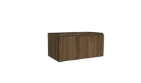 Procasa Klaire 39 - sous meuble lavabo avec 1 tirroir 600 x 435 x 390 mm - walnut