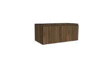 Procasa Klaire 39 - sous meuble lavabo avec 1 tirroir 900 x 435 x 390 mm - walnut