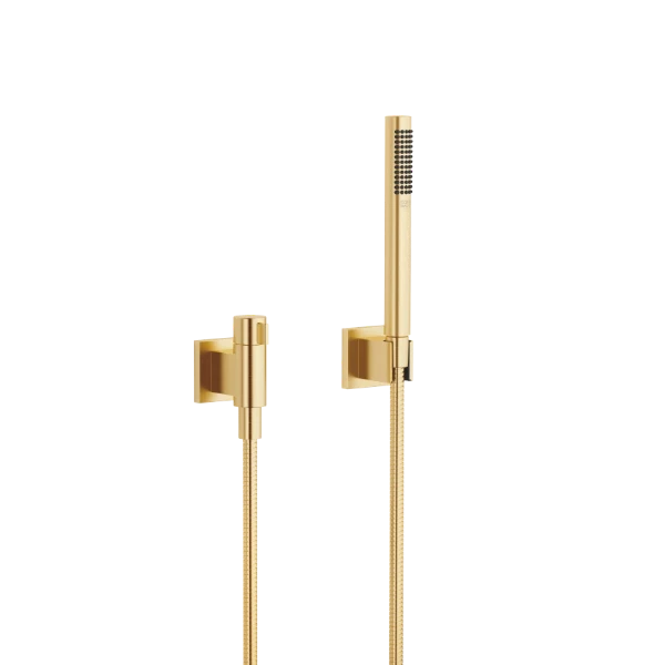DORNBRACHT Symetrics Garniture de douche avec rosaces individuelles avec réglage du débit laiton brossé