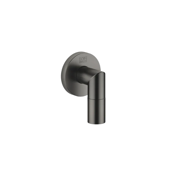 Dornbracht coude de raccordement mural Dark Platinum mat