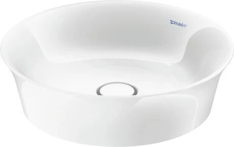 Duravit White Tulip lavabo à poser 430 x 430 x 140 mm - blanc - sans trou de robinet - sans trop-plein