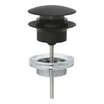 Grohe universeel clic-clac crepine - Phantom black