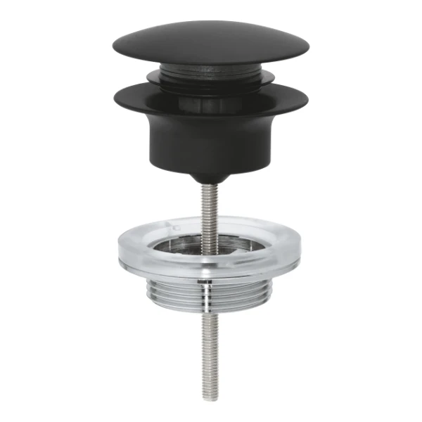 Grohe universeel clic-clac crepine - Phantom black