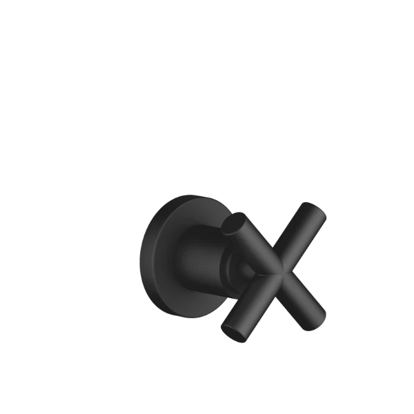 DORNBRACHT Tara Robinet d’arrêt à encastrer fermant à droite 3/4" noir mat
