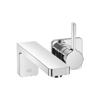 DORNBRACHT LULU Mitigeur monocommande de lavabo mural sans garniture d’écoulement chromé