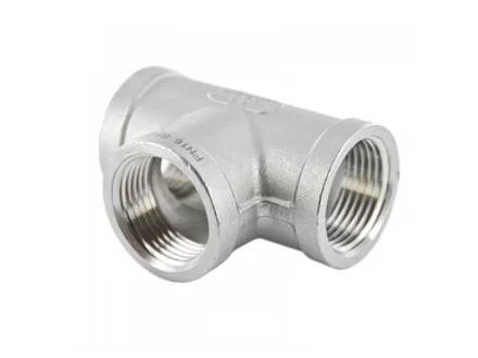 STD Inox 316 130 T-stuk FFF 3/8 x 3/8 x 3/8 (zak 10st) - prijs per stuk - prijs per stuk