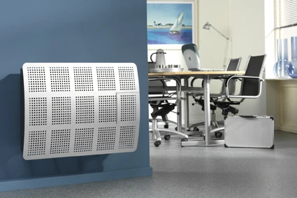 DRU Style gaskonvektor 4000W excl muurdoorvoer 5 alu-metallic