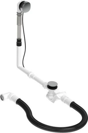 DURAVIT 792218 00 0 00 1000 af-overloopgarnituur chroom HAPPY D2