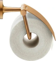Duravit Starck T porte-rouleau de papier toilette - Brushed Bronze