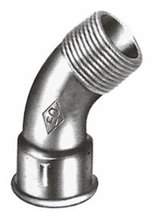 Atusa Galva 040 courbe 45° MF 4/4 x 4/4