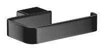 EMCO Loft, toiletrolhouder zonder klep, zwart