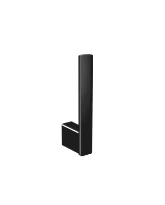 EMCO Loft, reserverolhouder voor 1 rol, verticaal, zwart