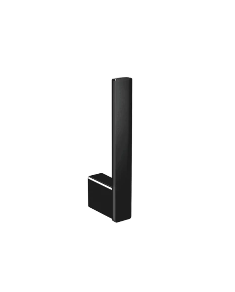 EMCO Loft, reserverolhouder voor 1 rol, verticaal, zwart