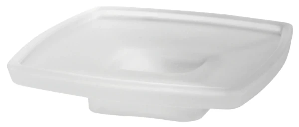 EMCO WSS coupelle pour porte-savon, verre de cristal satiné, (S0530)