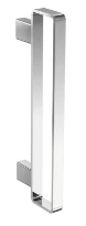 EMCO Loft, handdoekhouder, vaste uitvoering, verticaal model, 400mm, chroom