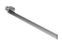 EMCO Loft, porte-serviettes, 1 partie fixe, 410mm, chromé