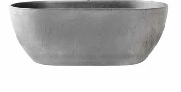 Detremmerie Clement baignoire 1600 x 750 x 570 mm - beton dark - sans trop-plein