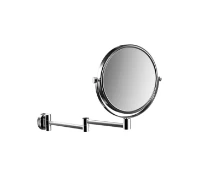 EMCO miroir de rasage, Ø 200mm, 2 bras, grossissement 3, chr
