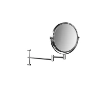 EMCO miroir de rasage, Ø 200mm, 2 bras, réglable, grossissement 3, chr