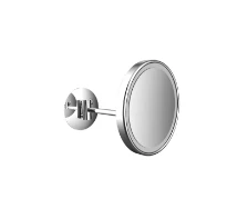 EMCO Scheerspiegel, LED, 2 kleuren, Ø 203mm, 1-armig, vergroting 3, chr