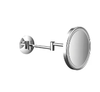 EMCO miroir de rasage, LED, 2 couleurs, Ø 203mm, 2 bras, grossissement 3, chr