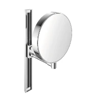 EMCO Scheerspiegel, Ø 202mm, flexarm, verstelbaar, vergroting 3 en 7, chr