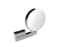 EMCO Scheerspiegel, Ø 202mm, 1-armig, vergroting 3 en 7, chr