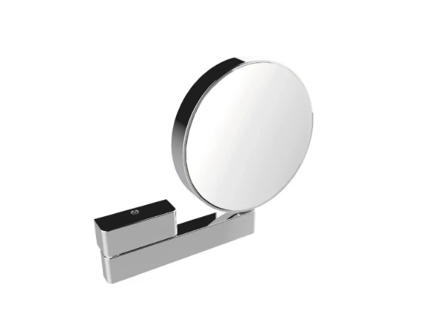 EMCO Scheerspiegel, Ø 202mm, 1-armig, vergroting 3 en 7, chr