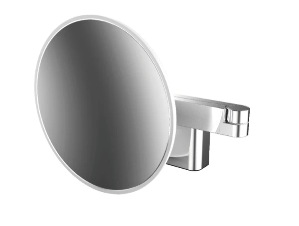 Emco Scheerspiegel, LED, Ø 209mm, 2-armig, vergroting 5, chr