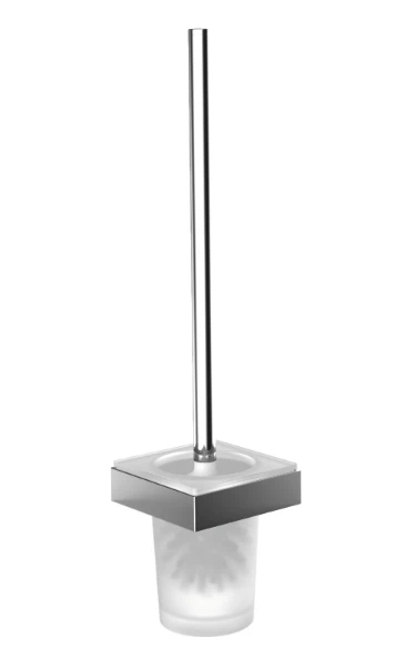 EMCO WSS Liaison, porte-brosse, verre de cristal satiné, chromé