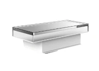 EMCO Liaison, zeepdispenser/planchet voor reling, m/bediengshendel, chr