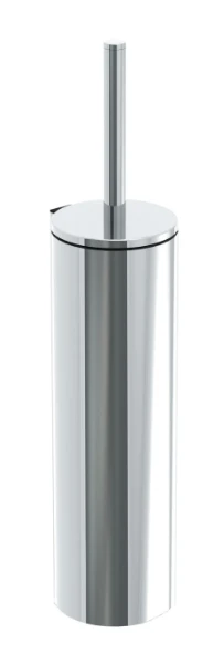 EMCO System2, toiletborstelgarnituur, borstelsteel met deksel, chroom