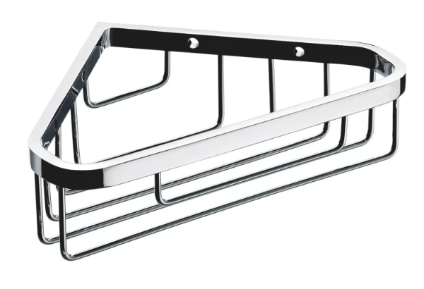 EMCO System2, panier en coin, fixation directe, 152x152mm, chromé