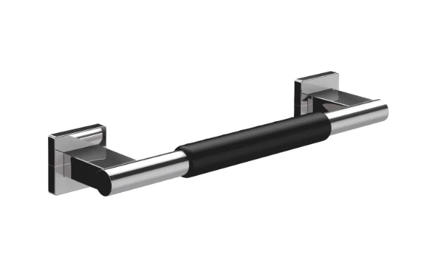 EMCO System2, poignée, gaine noire, 415mm, chromé