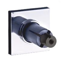 EMCO System2, wandbevestiging voor douchegordijnstang, set 2 stuks, chroom