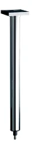 EMCO System2, plafondsteun voor douchegordijnstang, 500mm, chroom