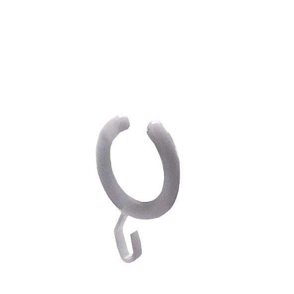 EMCO System2, anneaux pour rideau de douche, set 10 pièces, blanc