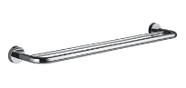 EMCO Rondo2, porte-serviettes double, 600mm, chromé