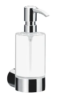 EMCO Fino, zeepdispenser, glas helder (op de houder), pomp kunststof, chr