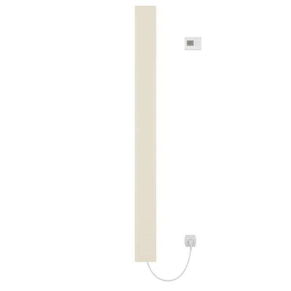 Procasa Gobi radiateur sèche-serviette électrique 1800x150mm - 950W - thermostat inclus - beige mat