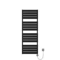 Procasa Sahara radiateur sèche-serviette électrique 1520x550mm - 800W - thermostat inclus - noir mat