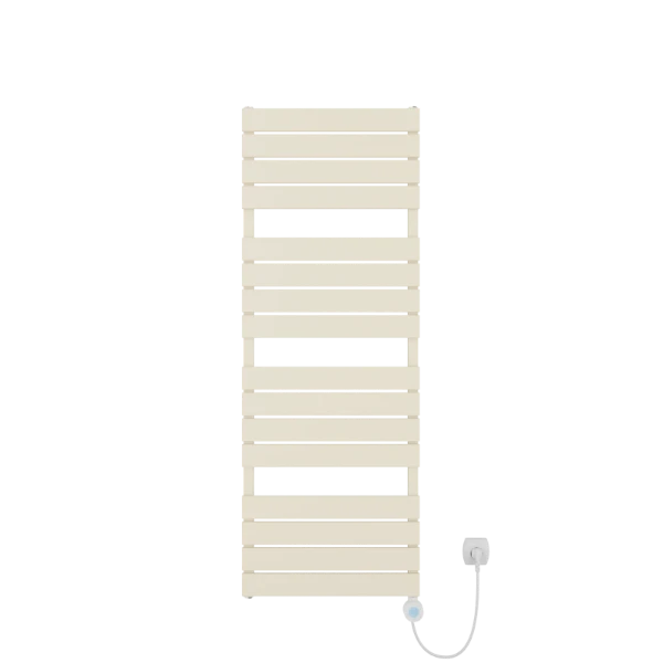 Procasa Sahara radiateur sèche-serviette électrique 1120x550mm - 600W - thermostat inclus - beige mat