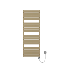 Procasa Sahara radiateur sèche-serviette électrique 1120x550mm - 600W - thermostat inclus - sable mat