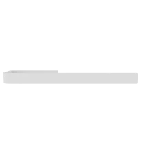 Procasa porte-serviette pour Savenne 606mm - RAL 9016 blanc signalisation mat