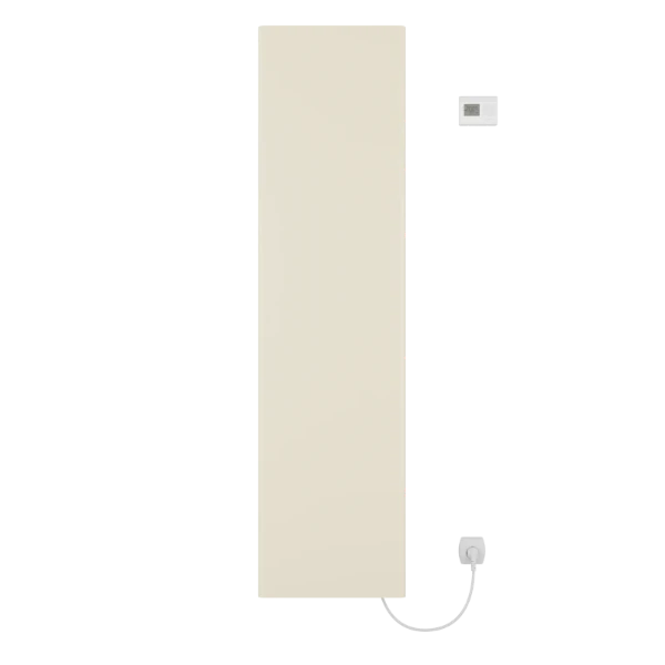 Procasa Savanne radiateur sèche-serviette électrique 1765x456mm - 600W - thermostat inclus - beige mat